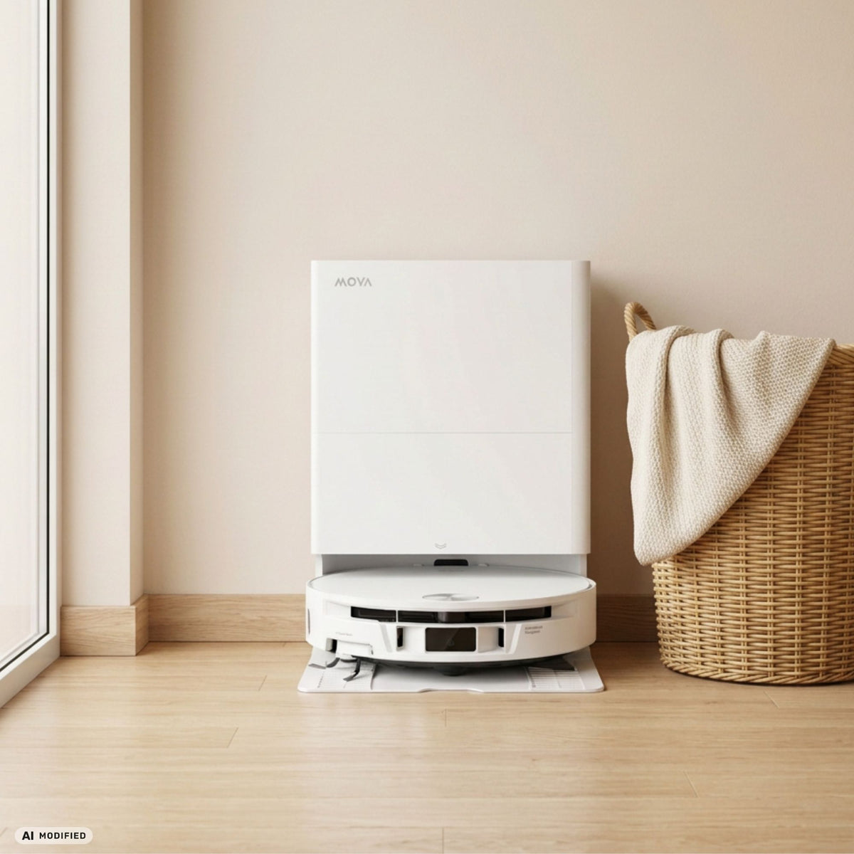 Mova S70 Roller White Saug- und Wischroboter